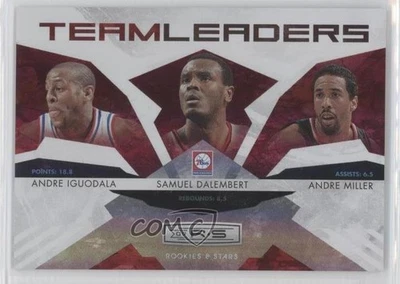 2009 Panini Rookies & Stars Team Leaders Hologold /250 Andre Iguodala Miller #23 - Image 1 of 2