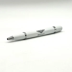 Bolígrafo Bentley Glacier Pearl Blanco Tinta Negra - Regalo de Alta Gama - Regalo VIP - Imagen 1 de 5