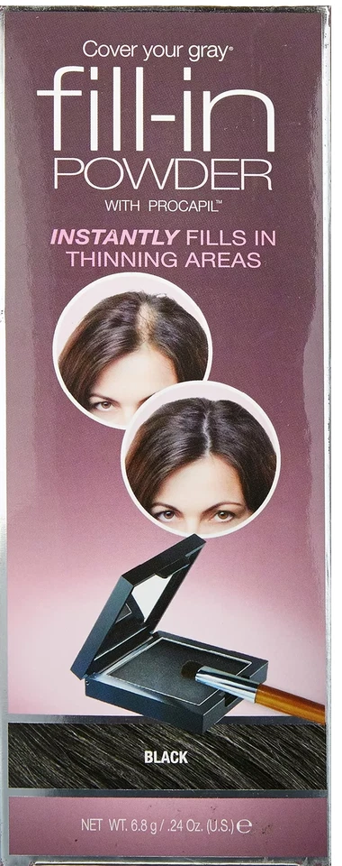Cover Your Gray Fill-In Powder Hair Color w/ Procapil Instantly Fills In - Black - Image 1 of 1