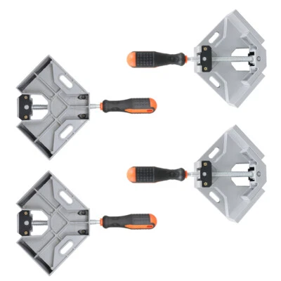 Abrazadera de esquina 4 piezas | Abrazadera de ángulo recto Abrazaderas de madera de 90 grados para trabajar la madera hágalo usted mismo Foto 1 de 4