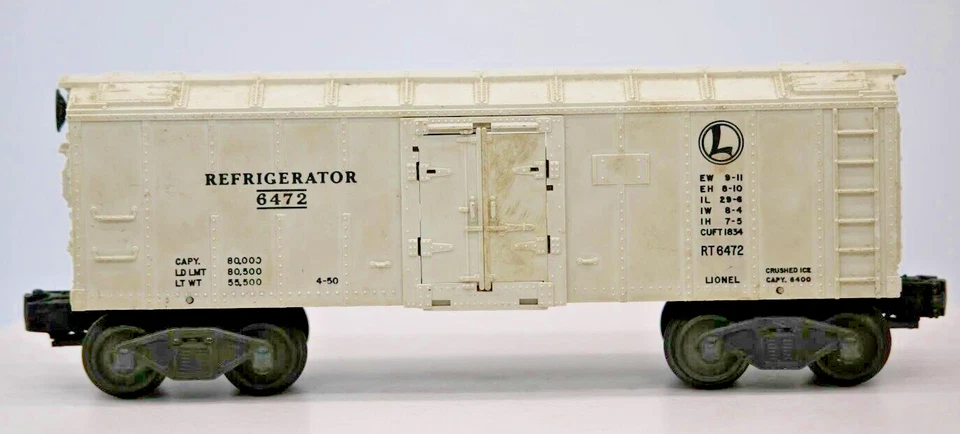 Lionel O Scale 6472 Crushed Ice Refrigerator Freight Train Box Car 1:48 Gauge - Image 1 of 4