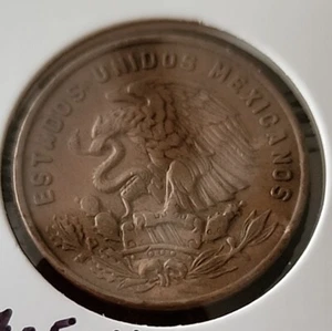 1969 MEXIQUE 20 CENTAVOS BRONZE VINTAGE PIÈCE MEXICAINE SERPENT AIGLE - Photo 1/4