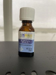 Essential Oil - Aura Cacia Chill Pill Essential Oil 0.5 Fluid Oz. - Picture 1 of 3