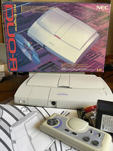 NEC PC Engine Duo-R PI-TG10 Console controller Box from Japan TESTED IN STOCK