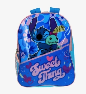 Disney Stitch Kids Backpack 15 Inch. Brand New - Picture 1 of 5