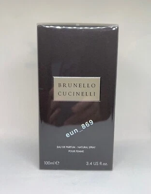 Brunello Cucinelli Eau De Parfum Spray Natural Para Mujer EDP 3.4 oz / 100 ml Nuevo Foto 1 de 2