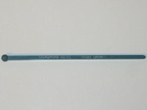 Vintage 1950s BROADMOOR HOTEL COLORADO SPRINGS Advertising STIRRER Swizzle Stick - Picture 1 of 3