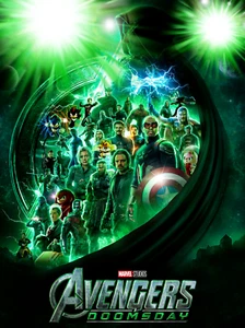 Avengers Doomsday Movie, Marvel MCU Art Print, Superhero Movie Poster - Picture 1 of 2