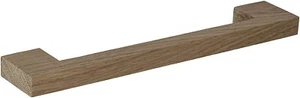 Häfele Möbelgriff Holz Bügelgriff Türgriff Eiche BA 160 Küchengriff natur eckig - Bild 1 von 5