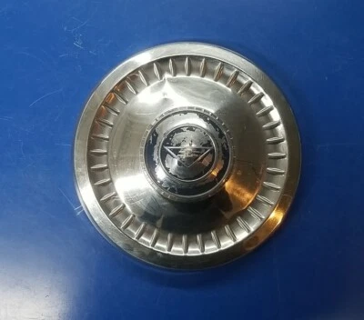 老式 20 世纪 60 年代雪佛兰 Monza Vega 雪佛兰 II Corvair Nova 9.5 英寸狗碟轮毂盖 — 第 1/4 张图片