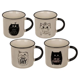 Taza taza divertida para gatitos taza de café regalo 250 ml taza de té para gatos - Imagen 1 de 13