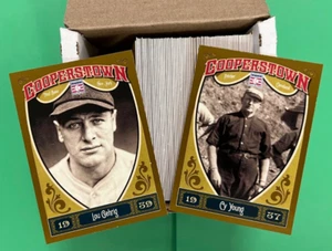 2013 PANINI COOPERSTOWN BASEBALL COMPLETE BASE SET 1-100 - Picture 1 of 1