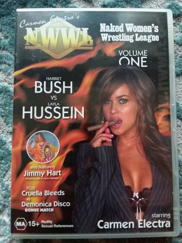 CARMEN ELECTRA'S NWWL NAKED WOMEN'S WRESTLING LEAGUE VOL 1 DVD REGION 4