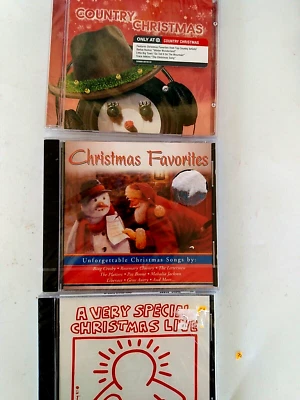 CHRISTMAS See Pics 4 Titles 3 CD LOT: All Brand New Sealed Foto 1 de 4
