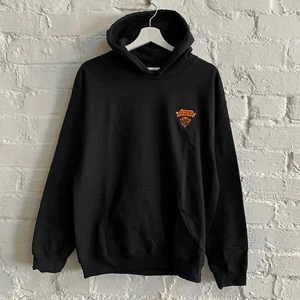 Sudadera con capucha con capucha bordada negra Mobb Deep NYC Actual Fact - Imagen 1 de 3