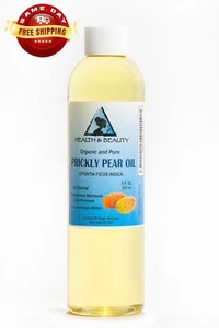 PRICKLY PEAR SEED OIL ORGANIC COLD PRESSED PREMIUM 100% PURE ALL NATURAL 8 OZ - Picture 1 of 12