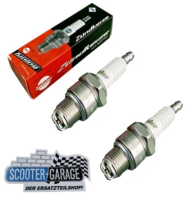 SCOOTER-GARAGE / 1. WAHL 2x Tuning Zündkerze 2 Pins - Isolator Spezial M14-260 für Simson S50 S51 S53 S70