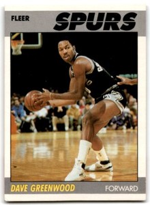 1987-88 Fleer David Greenwood Basketball Cards #45