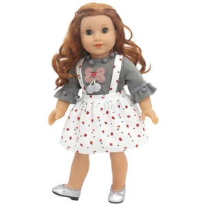 Baby Doll Clothes Dress Girls - 2PCS/set for 15-18" Reborn Doll - Picture 1 of 11