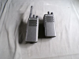 X2 MOTOROLA CP100D RADIO **UNTESTED - Zdjęcie 1 z 5