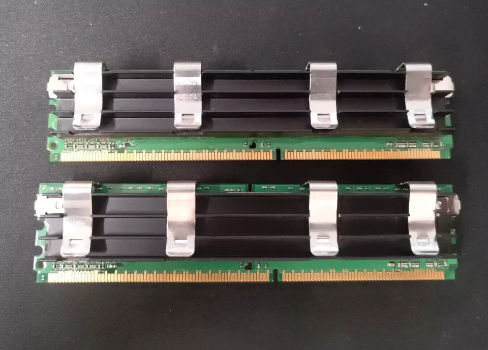 Mac Pro 3,1 5GB Kit (2x2GB + 2x512MB) Kingston/Nanya PC2-6400F DDR2 800 ECC RAM - Image 1 of 1