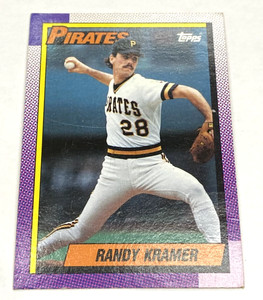 RANDY KRAMER PITTSBURGH PIRATES #126 - TOPPS 1990
