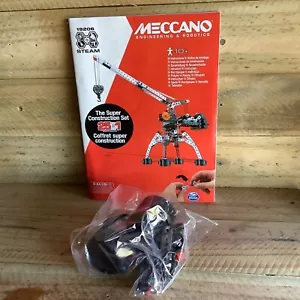 MECCANO 19206 STEAM INSTRUCTION MANUAL - & SPARE PARTS- Not Complete - Foto 1 di 5