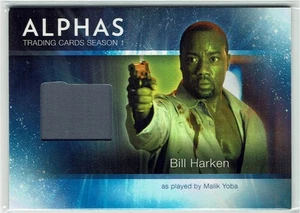 Alphas Season 1 2013 Wardrobe Costume Card M3 Malik Yoba as Bill Harken - Picture 1 of 4