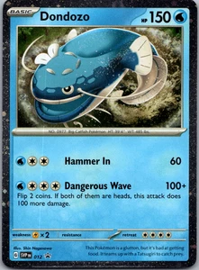 Dondozo SV: Scarlet & Violet Promo Cards 012 Promo - Picture 1 of 2