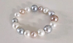 Baroque Tahitian Ming Beaded Bracelet - Picture 1 of 4