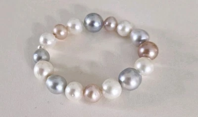 Barockes Tahiti- Ming Perlen Armband - Bild 1 von 4