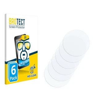 6x Film Protection Ecran pour Circulaire Displays (ø: 31.5 mm) Clair Protecteur - Afbeelding 1 van 5