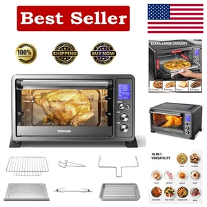 Kompakter 6-Scheiben Toaster Backofen mit mehreren Funktionen & Zubehör enthalten - Bild 1 von 9