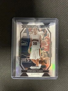 2024 Panini Prizm Draft Picks All-American Silver #13 Stephen Curry Davidson - Picture 1 of 2
