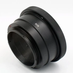 Adattatore per obiettivo P60-EOS Pentacon 6 Kiev 60 a fotocamera reflex attacco EOS EF - Foto 1 di 4