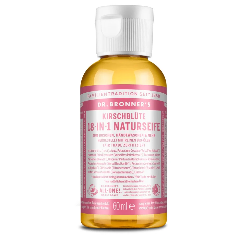 Dr. Bronners 18-IN-1 Naturseife Kirschblüte   60ml - Bild 1 von 1
