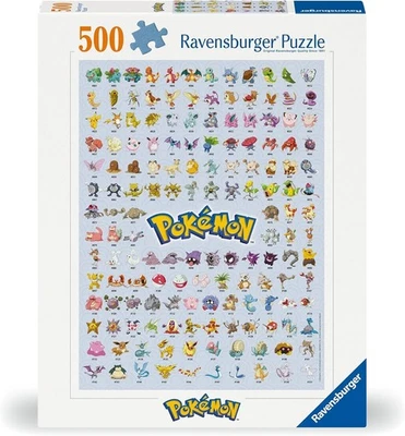Ravensburger - Puzzle 500 Pezzi Pokmon | Puzzle Per Adulti 500 Pezzi | Puzz dDeA - Immagine 1 di 4
