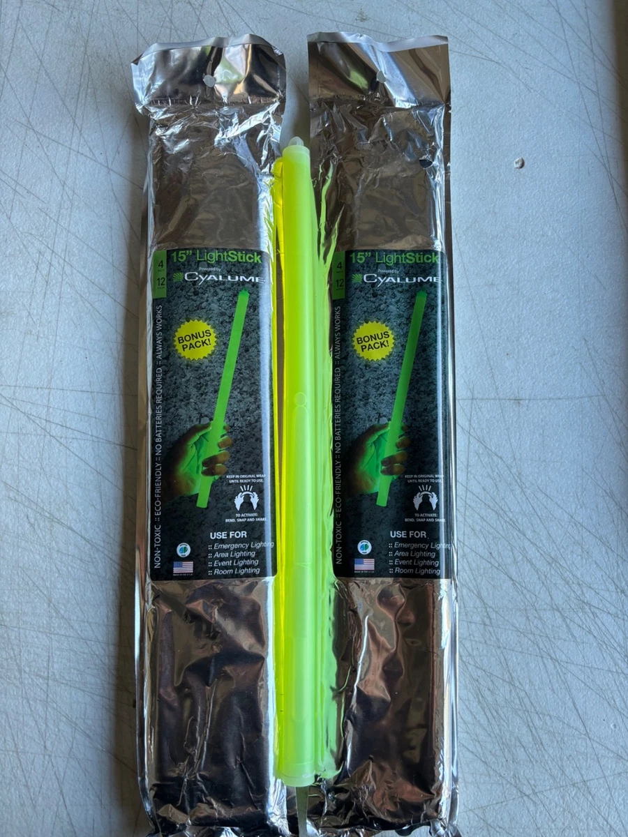 Varillas Luminosas De Emergencia – 6 Pulgadas, 12