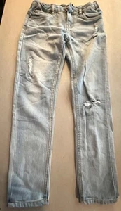 lucky brand girls Faded Distressed Zoe Skinny jeans size 10 - Picture 1 of 5