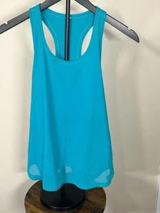 Lululemon Women's Green Razor Back Tank, Small (bust 32 Inches) - Picture 1 of 6