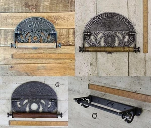 Rustic Iron Kitchen paper Roll holder kitchen home kitchen paper dispenser AI - Picture 1 of 10