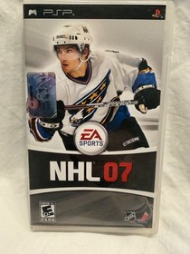 NHL 07 PSP PlayStation Portable Game Used