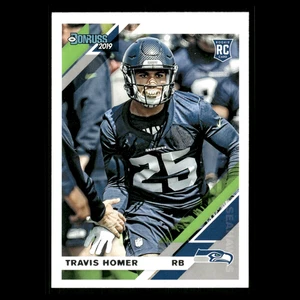 Travis Homer Rookie #298 2019 Donruss Seattle Seahawks Football Card NFL - Picture 1 of 3
