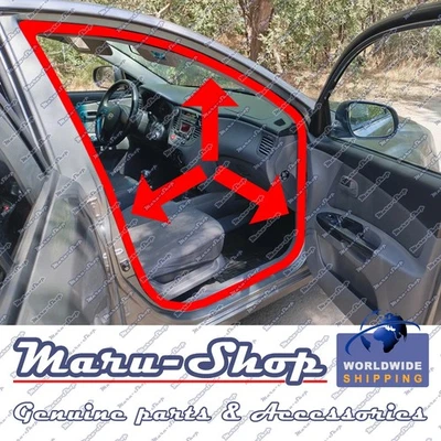 Sello de goma para puerta lateral de carrocería FR/RH para 06~11 Kia Rio/Rio5 Foto 1 de 2