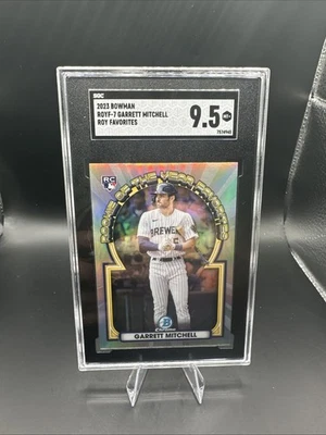 Bowman 2023 - Novato del Año Favoritos Garrett Mitchell #ROYF-7 (RC) Foto 1 de 2