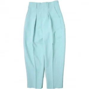 ADAM ET ROPE 22AW Sustainable banana cocoon silhouette pants GAS22080 36 blue - Picture 1 of 9