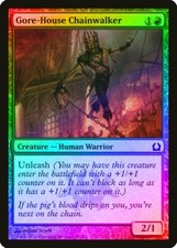 Gore-House Chainwalker FOIL Return to Ravnica NM Red Common MTG CARD ABUGames