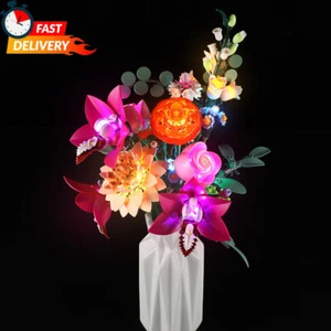 LED Licht Kit für LEGO Schöner Rosafarbener Blumenstrauß 10342  Beleuchtungsset - Bild 1 von 10