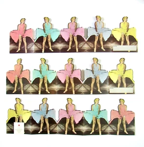 Marilyn Monroe Greeting Card Vintage Lot of 3 by Portal 5 Panel Fold Out 1987 - Picture 1 of 6