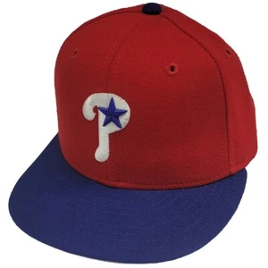 Philadelphia Phillies New Era 5950 eng anliegende Mütze - rot/blau - P mit Stern - Bild 1 von 1